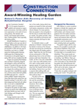 Award-Winning Healing Garden at Schwab Rehabilitation Hospital