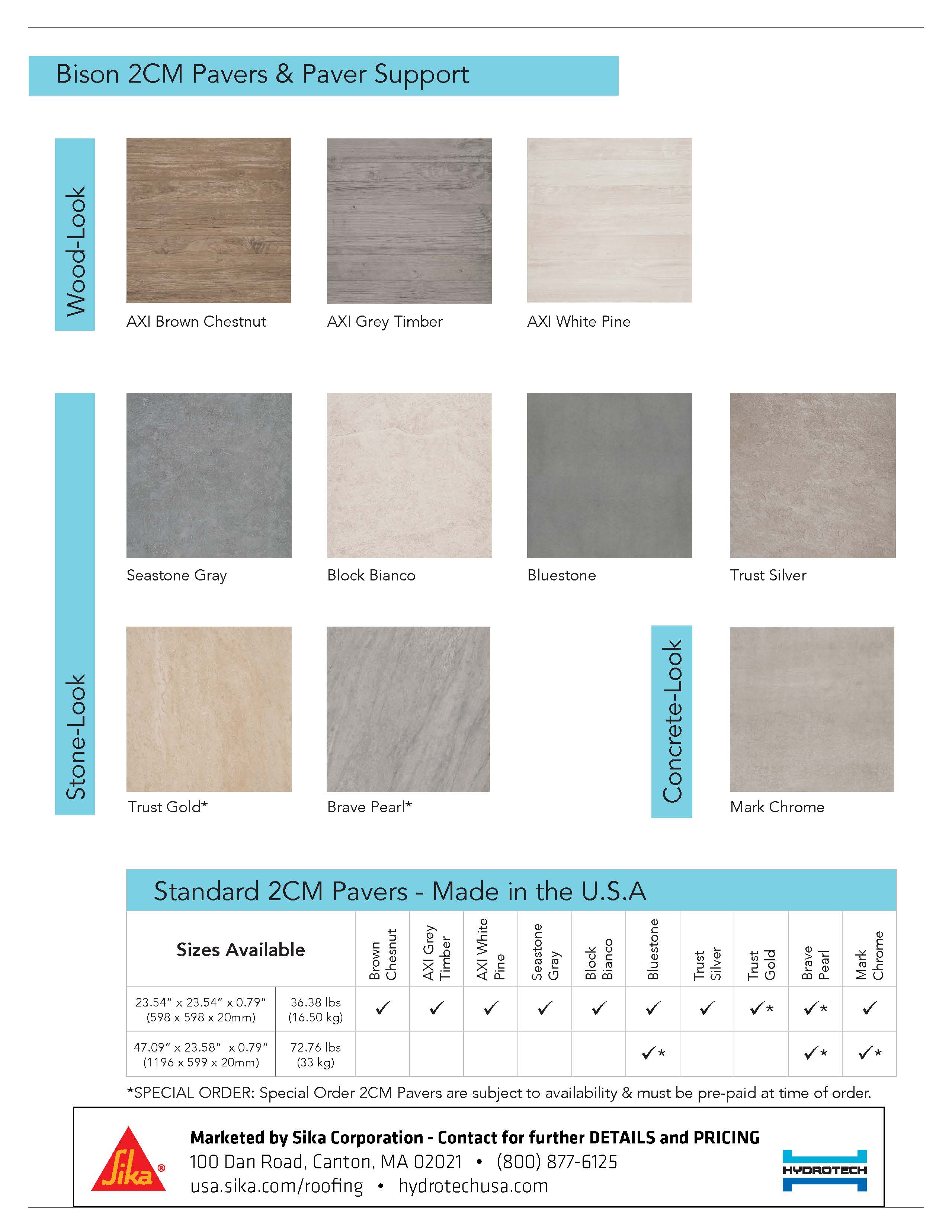 Bison Porcelain Pavers