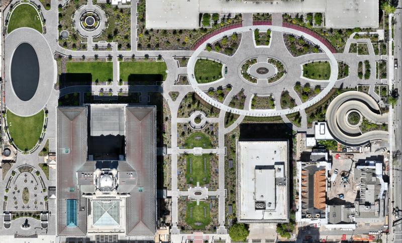 The LDS Church Office Building Plaza Renovation