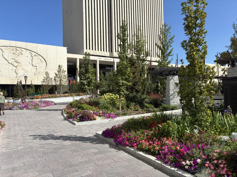 The LDS Church Office Building Plaza Renovation