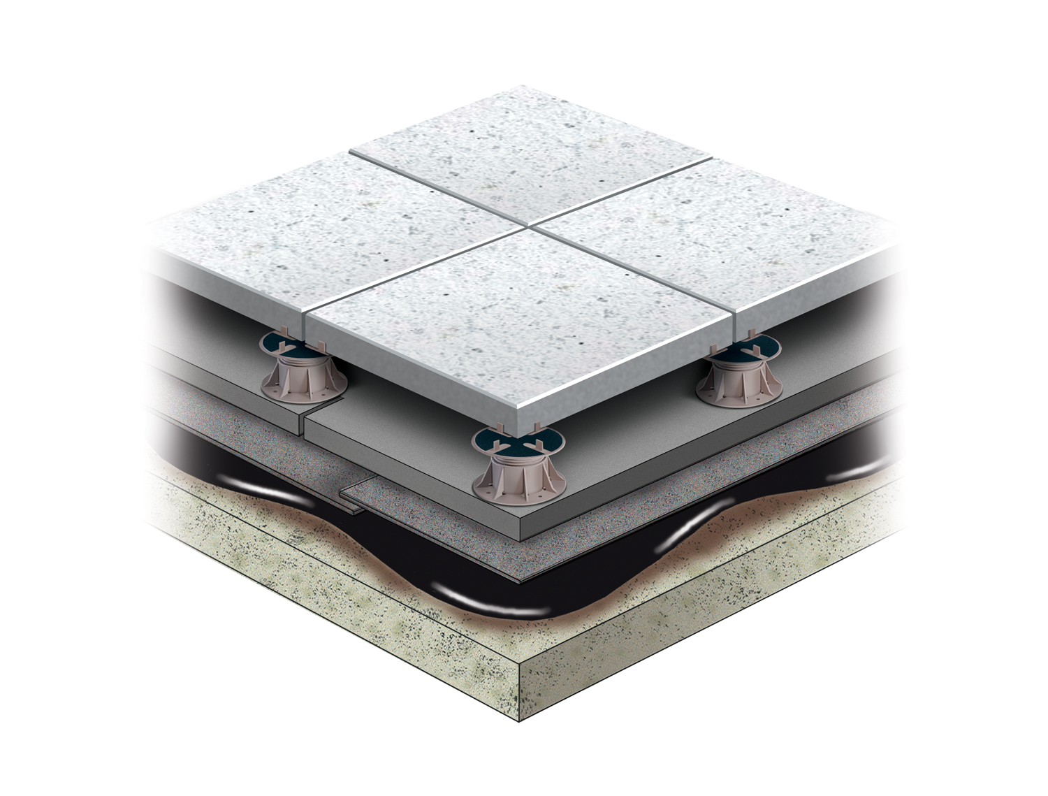 Pavers on Pedestals Pavers on Pedestals