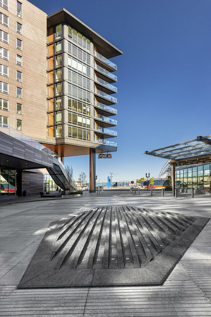 Seaport Parcel K Hotel plaza waterproofing in Boston, Massachusetts 