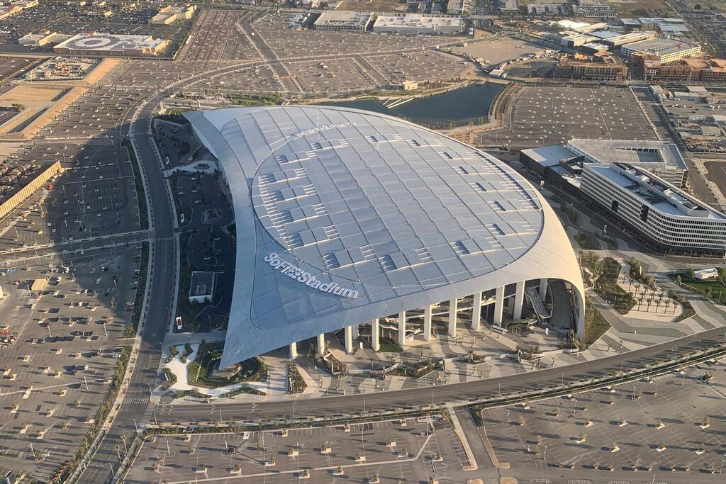 Photos: Aerial Views of SoFi Stadium Construction